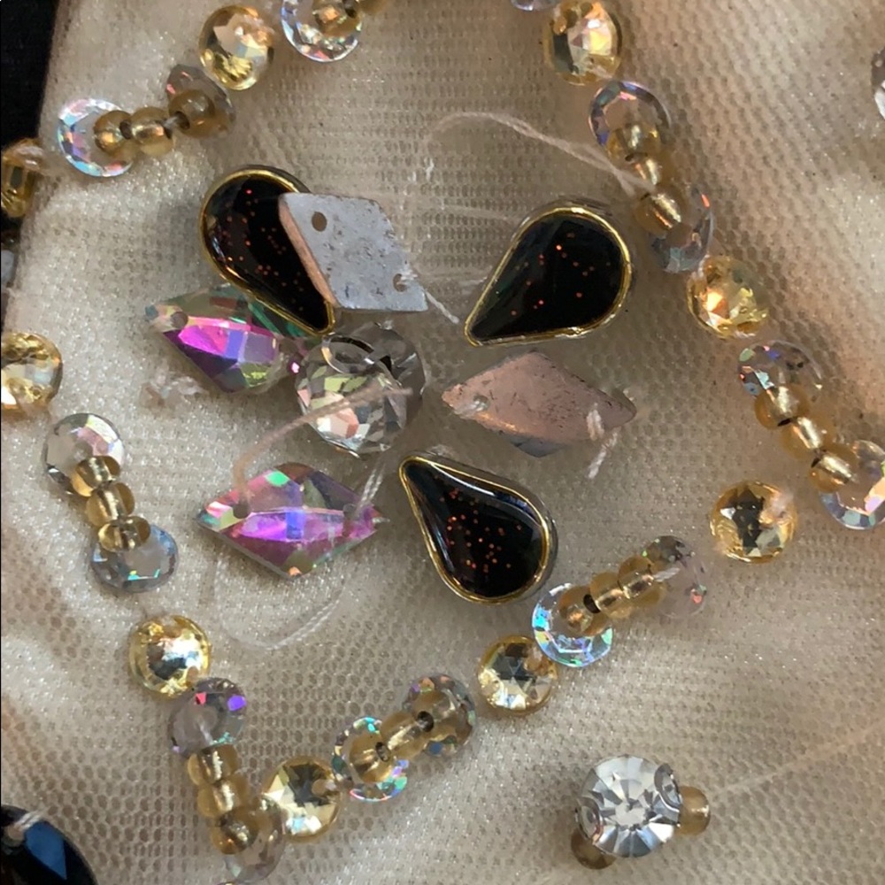 sequin rhinestone formal dress - Picture 5 of 7